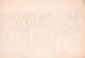 František Tkadlík (Kadlik) – Ježíš v chrámě 