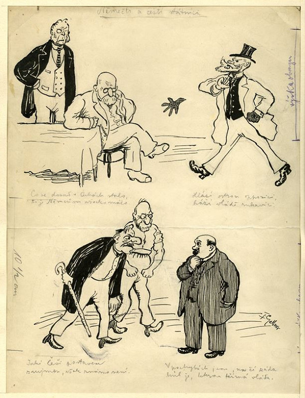 František Gellner – Němečtí a čeští státníci 