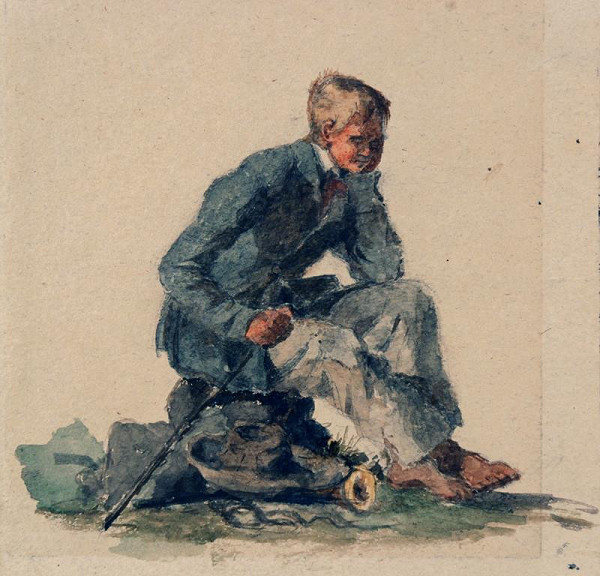 František Bohumír Zvěřina – Odpočívající 