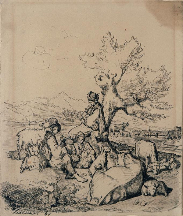 František Bohumír Zvěřina – Pastevci 