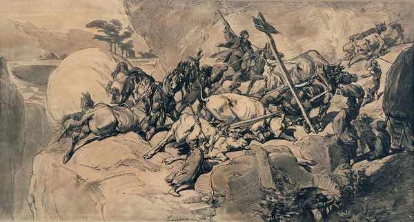 František Bohumír Zvěřina – Bitva v průsmyku 