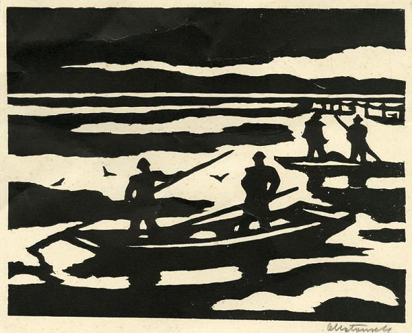 Otto Matoušek – Výlov rybníka 