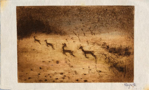 Bohuslav Reynek – Srnky 