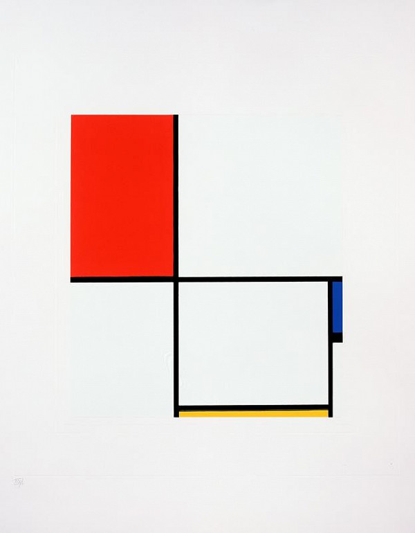 Piet Mondrian – Abstraction, création - Composition D