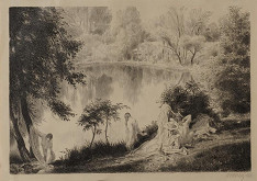 Jakub Obrovský – Koupání u rybníka 