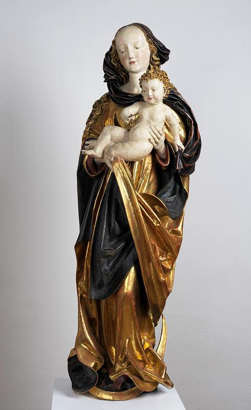 neznámý řezbář moravský – Madona z Olomouce zv. Primavesi 