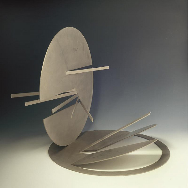 Karel Malich – Stříbrná prostorová plastika 