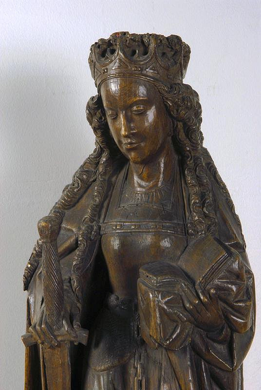 neznámý sochař nizozemský / dolnorakouský (?) – Sv. Kateřina