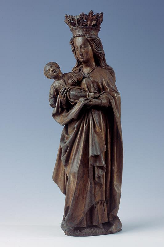 neznámý sochař nizozemský – Madona s dítětem