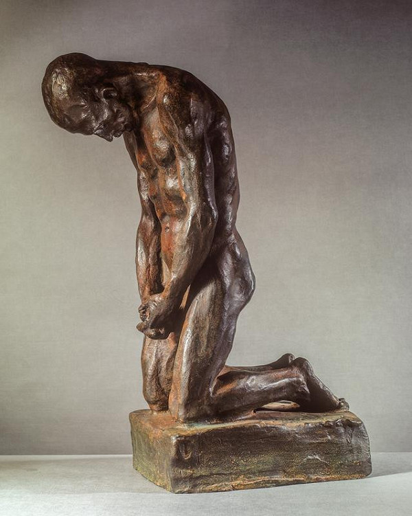 Anton Hanák – Zlomená síla (Klečící muž) 