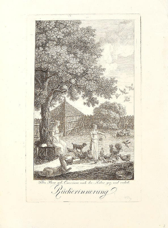 Maria Aloisia Paarová (roz. Cavriani) – Dávná vzpomínka (Rückerinnerung)