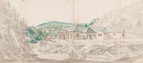 František (Franz) Richter – Vysoké pece u Blanska. (Mariánská huť) 