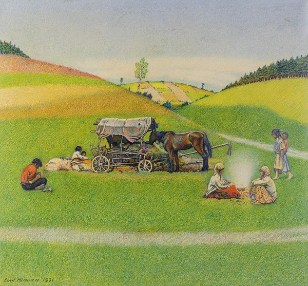 Emil Hlavica – Cikánský tábor 
