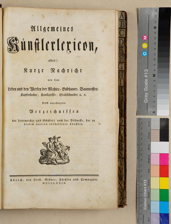 Mojmír Helcelet, Geßner, Füeßlin und Compagnie Orell, neurčený autor – Allgemeines Künstlerlexicon