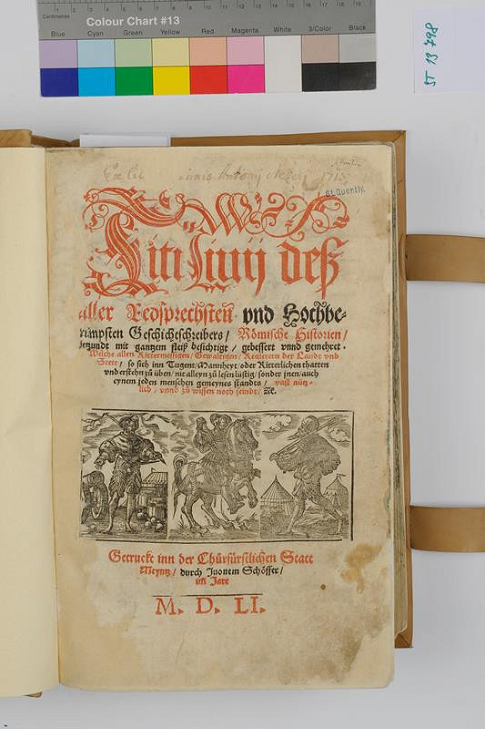 Johann Schöffer, Titus Livius – Römische Historien 