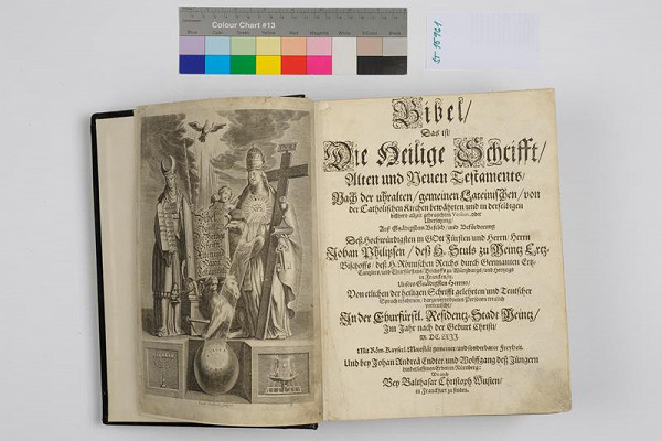 neznámý autor, Johann Andreas Endter, Balthasar Christoph Wust, Jacob Sandrart – Bibel, das ist, Dier heilige Schrifft, Alten und Neuen Testaments 