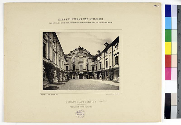 Römmler & Jonas, Johann Lefenda, August Prokop, W. (Vilém) Burkart, Rudolf M. Rohrer, Raimund Stillfried – Burgen und Schlösser Mährens 