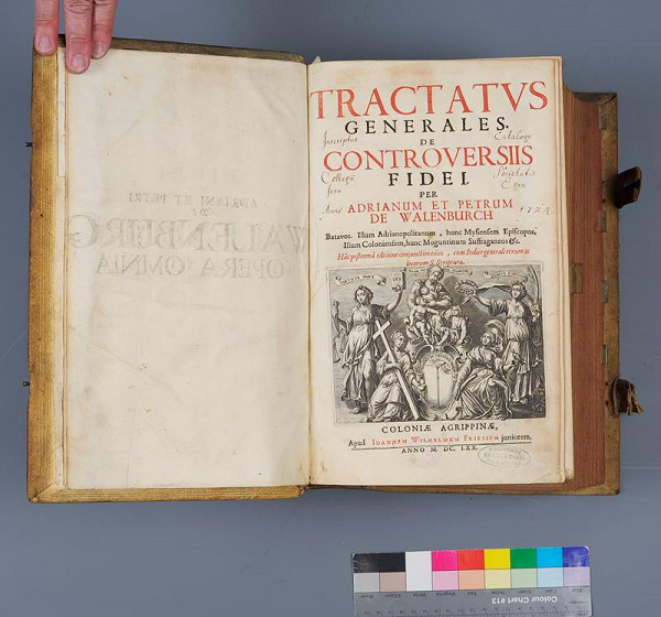 Friess - officina, Peter van Walenburch, Adriaan van Walenburch – Tractatus generales 