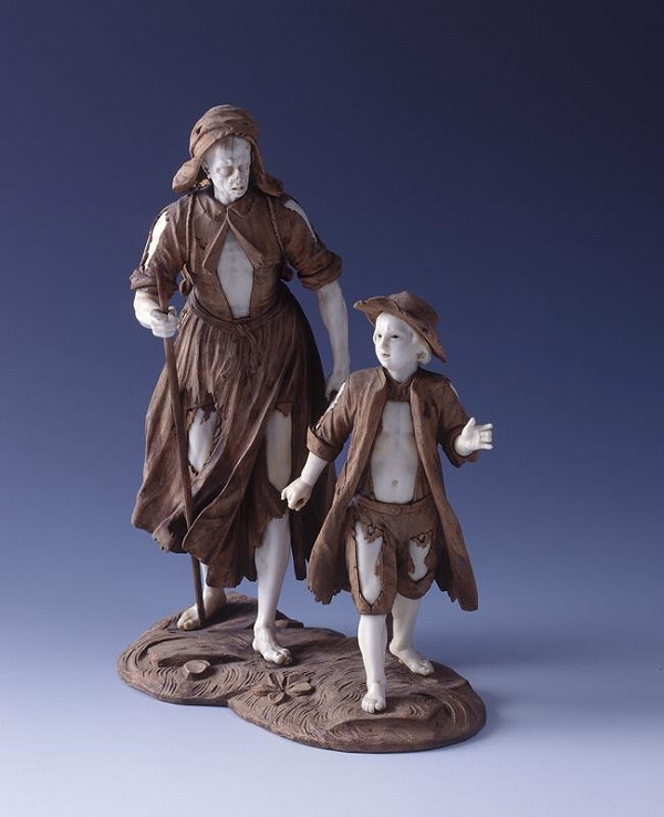 Mathias (?) Kolb – Stařena s chlapcem 