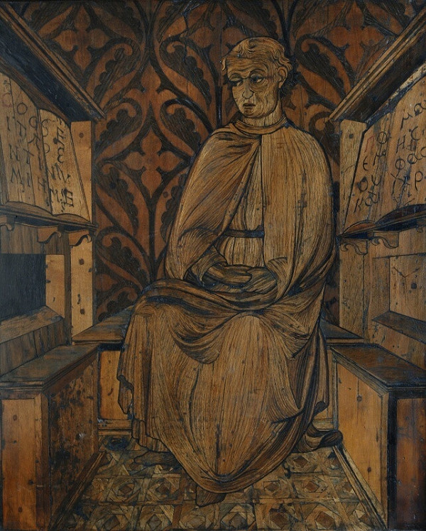 Neznámy autor – obraz intarzovaný 