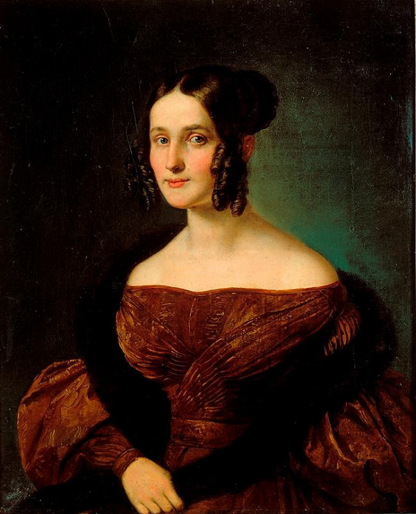 Carl von Blaas – Portrét mladé dámy 