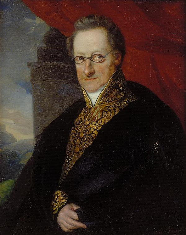 Alexander (Alex) Clarot – Podobizna hraběte Františka Josefa Žerotína, sv. pána von Lilgenau (1772 - 1845)