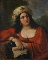 Natale Schiavoni – Podobizna dívky v orientálním šatu 