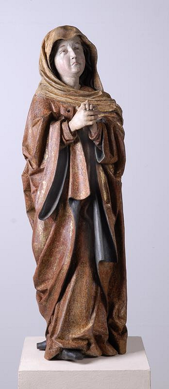 neznámý sochař moravský – Truchlící Madona ze skupiny Ukřižování 