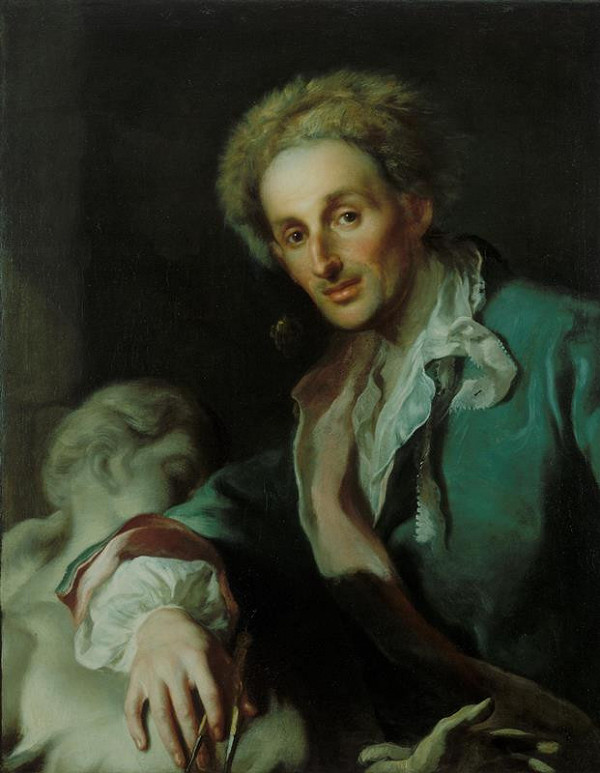 Franz Anton Palko – Portrét sochaře Gottfrieda Fritsche