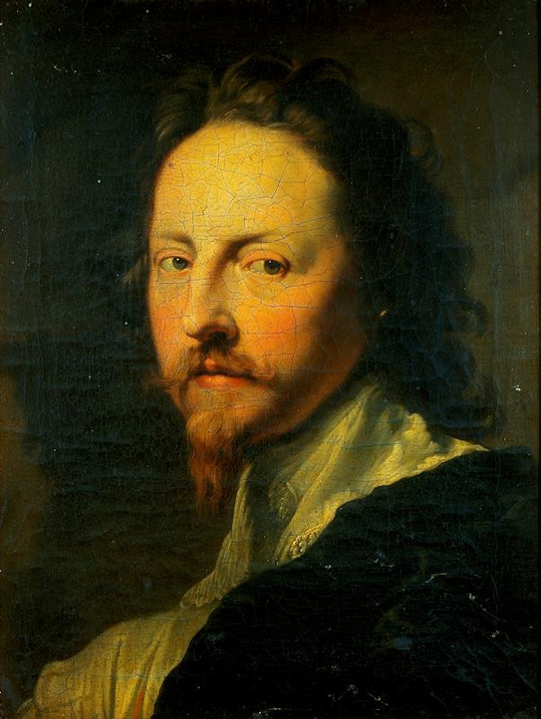 neznámý malíř – Portrét muže v krajkovém límci (kopie podle V. Dycka)