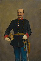 Emil Šulc – Portrét Alexandra Lannera, starosty Košíř a majitele pivovaru, v uniformě sboru měšťanských granátníků 