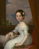 Václav Mánes – Dívka s ovečkou 