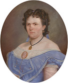 Václav Kroupa – Portrét Eleonory Kaskové, rozené Makovské 