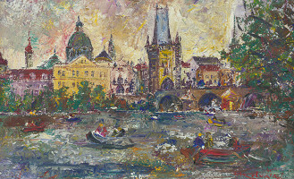 Ferdinand Kotvald – Praha v létě 