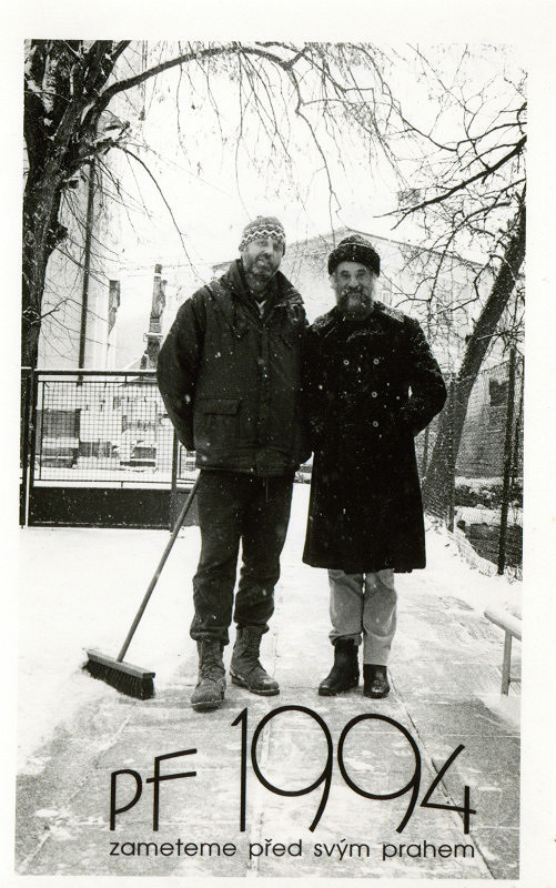 neznámý – P. F. 1994 - zameteme před svým prahem 