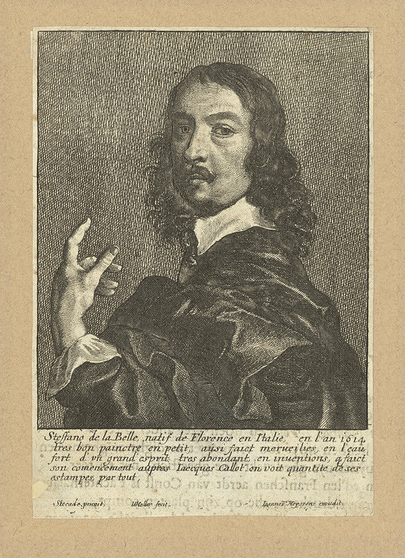 Václav Hollar – Stefano della Bella, podle Stocada 