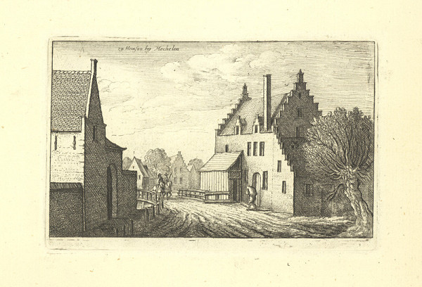 Václav Hollar – Zu Hemsen bei Mechelen