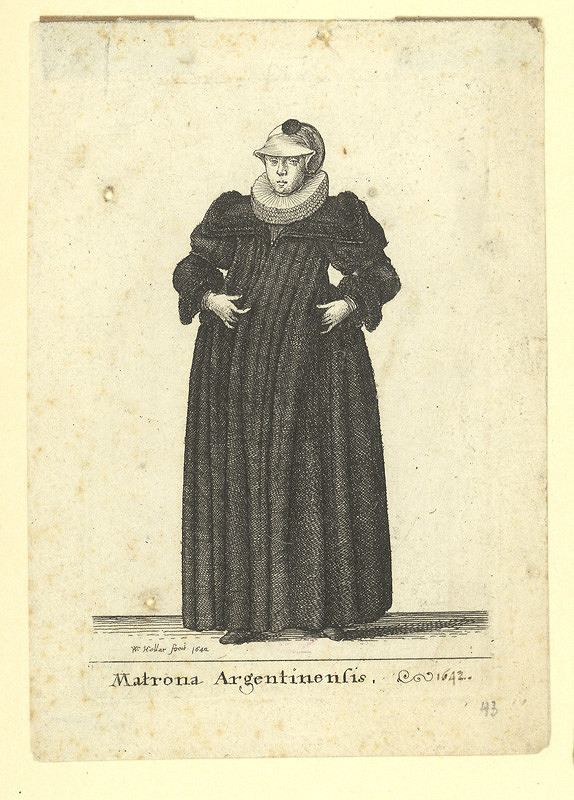 Václav Hollar – Matrona Argentinensis / Matrona ze Štrasburku 