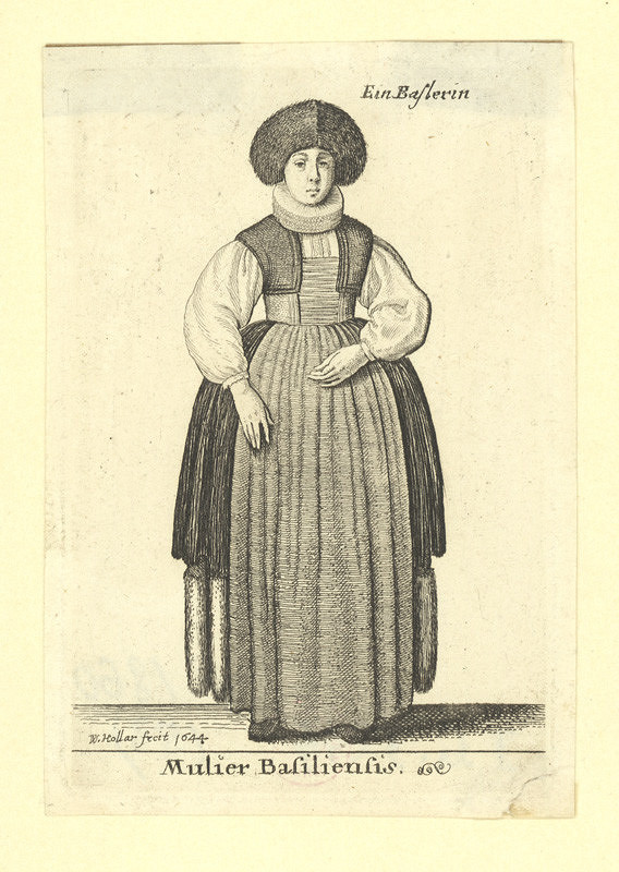 Václav Hollar – Mulier Basiliensis / Žena z Basileje