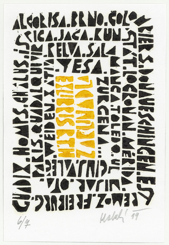 Bohdana Holubcová – Ex libris B. T. H. (Bohdana Theodora Holubcová), Zaklínadla