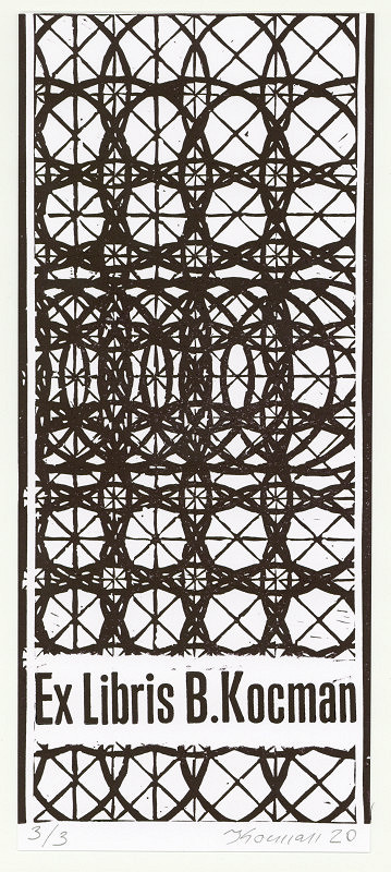 Jan Kocman – Ex libris B. Kocman 