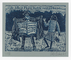 Petr Palma – Ex libris PhDr. Květa Cempírková 