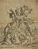 Ugo da Carpi – Snímání z kříže (podle Raffaela) 