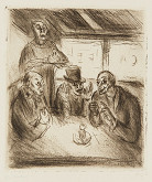 Friedrich Feigl – Společnost u stolu 