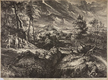 Schelte Adamszoon Bolswert – Potopa (podle P. P. Rubense) 