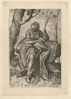 Cornelis Cort – Alegorie cudnosti (podle Franse Florise) 