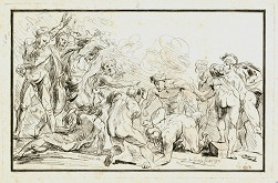 Josef Gregory – Zápasící muž (podle M. I. Willmanna) 