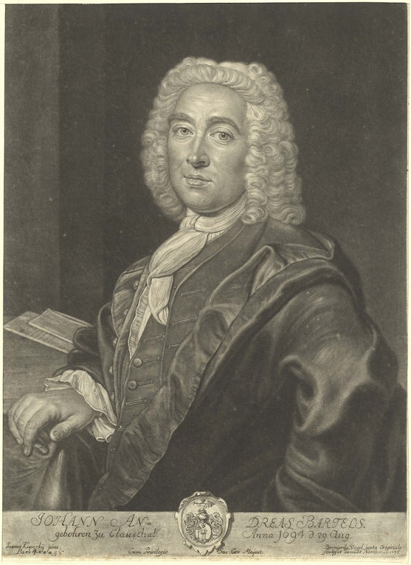 Bernard Vogel – Podobizna Johanna Andrease Bartelse (podle Jana Kupeckého) 