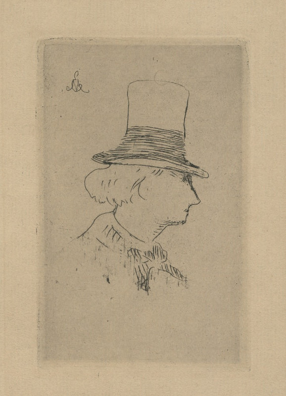 Édouard Manet – Podobizna Charlese Baudelaira