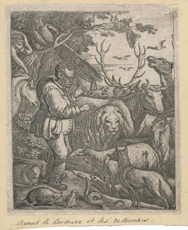 Thomas Dudley – Ilustrace ke knize Aezop´s Fables with his life (podle Francise Barlowa)